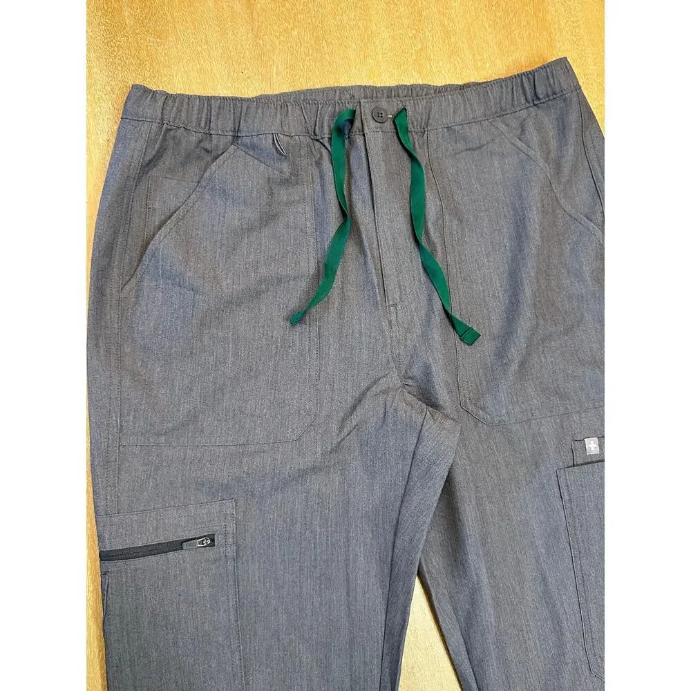 NWT Figs‎ Cairo Cargo Scrub Pants GRAPHITE Medium